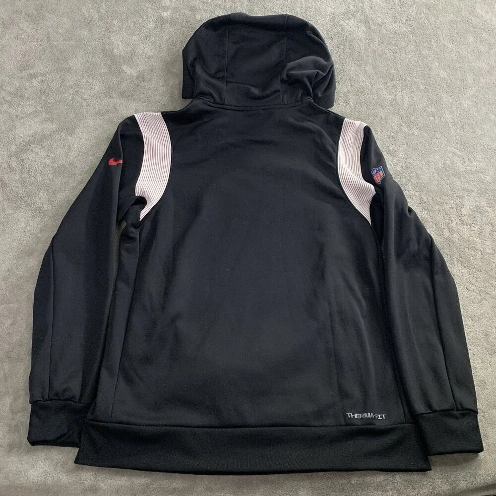 Nike Hoodie Men Medium San Francisco 49ers Sideline Stack Performance Pullover